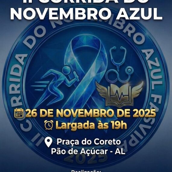 II Corrida do Novembro Azul da FASVIPA mobiliza comunidade em prol da saúde e da prevenção